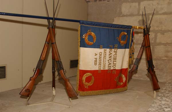 Le drapeau commun des chasseurs, mais pas des chasseurs forestiers